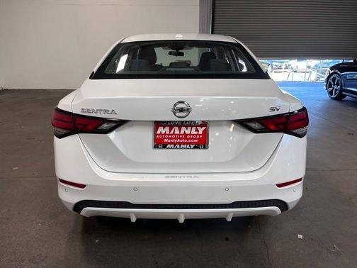Aspen White 2023 Nissan Sentra SV