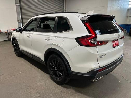 White 2024 Honda CR-V Hybrid Sport