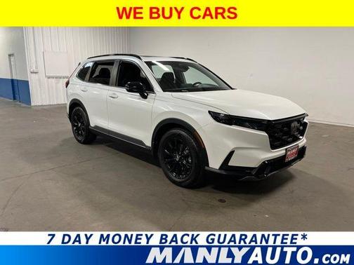 White 2024 Honda CR-V Hybrid Sport