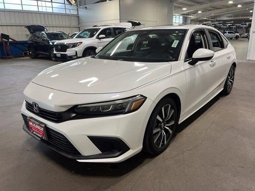 White 2024 Honda Civic EX