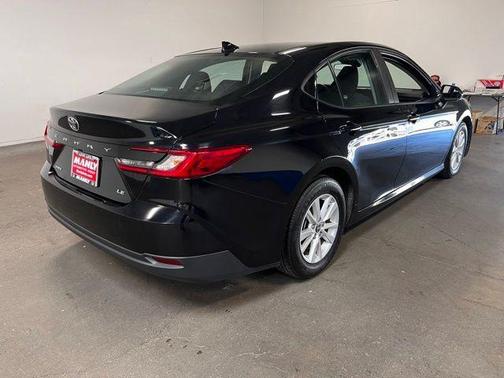 Midnight Black Metallic 2025 Toyota Camry LE