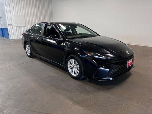 Midnight Black Metallic 2025 Toyota Camry LE