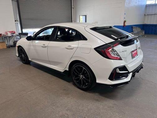 White 2020 Honda Civic Sport