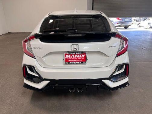 White 2020 Honda Civic Sport