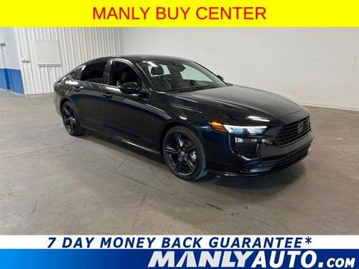 Black 2024 Honda Accord Hybrid Sport-L