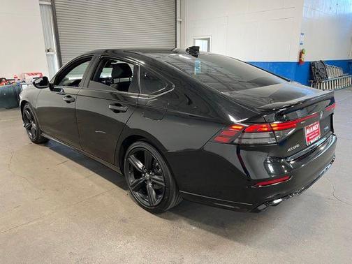 Black 2024 Honda Accord Hybrid Sport-L