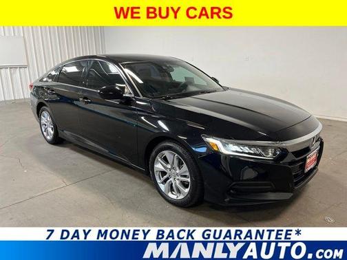 Black 2019 Honda Accord LX