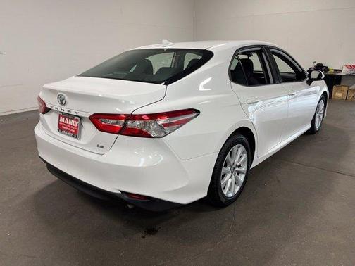 White 2020 Toyota Camry LE