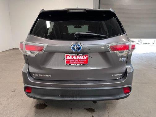 Gray 2015 Toyota Highlander Hybrid Limited