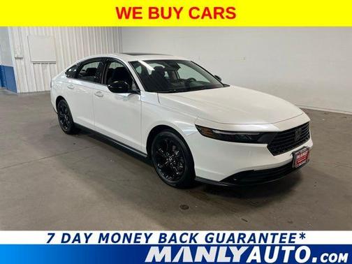 White 2025 Honda Accord SE