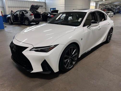 White 2023 Lexus IS 350 F Sport