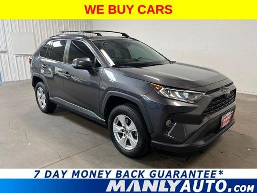 Gray 2019 Toyota RAV4 XLE