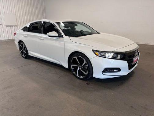 White 2018 Honda Accord Sport