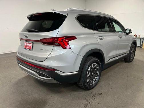 Silver 2022 Hyundai SANTA FE HEV Blue