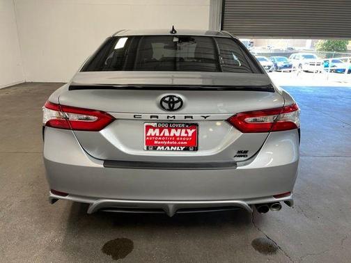 Silver 2020 Toyota Camry SE Nightshade