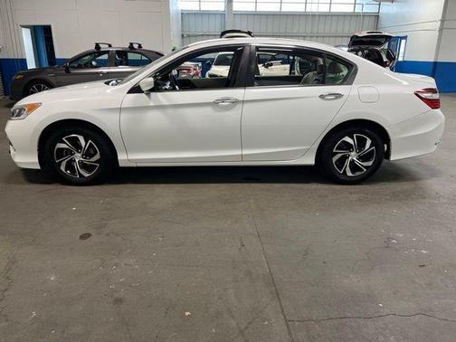 White 2016 Honda Accord LX