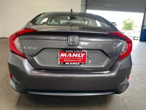 Gray 2018 Honda Civic EX
