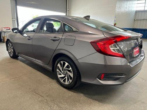 Gray 2018 Honda Civic EX