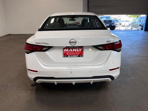 Cloud White 2024 Nissan Sentra SV