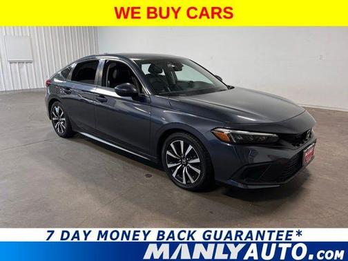 Gray 2022 Honda Civic EX-L