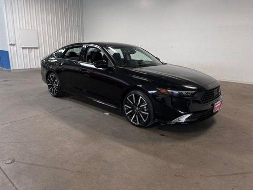 Black 2025 Honda Accord Hybrid Touring