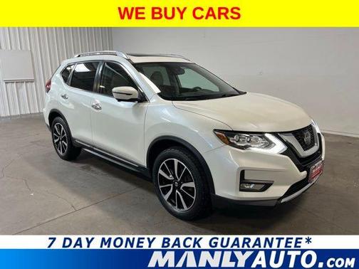 White 2019 Nissan Rogue SL