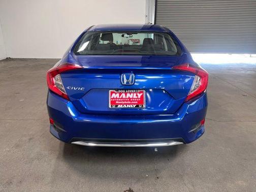 Aegean Blue 2020 Honda Civic LX