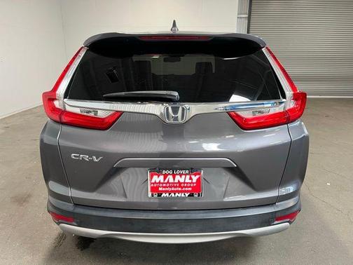 Gray 2018 Honda CR-V EX-L