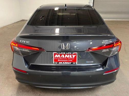 Gray 2025 Honda Civic Hybrid TOURING