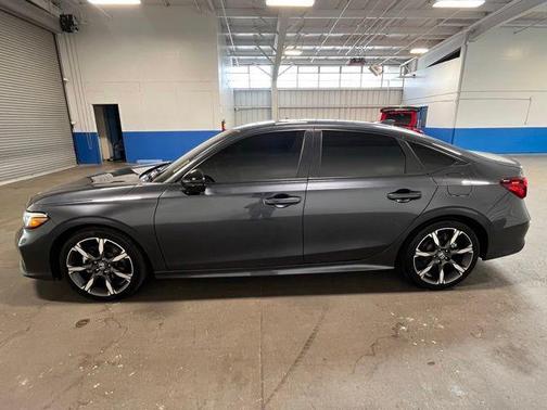 Gray 2025 Honda Civic Hybrid TOURING