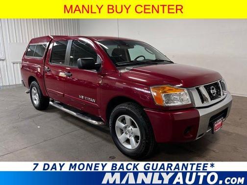 Red Brawn 2009 Nissan Titan SE Crew Cab