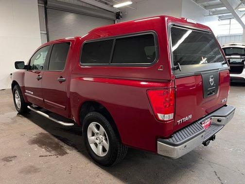 Red Brawn 2009 Nissan Titan SE Crew Cab
