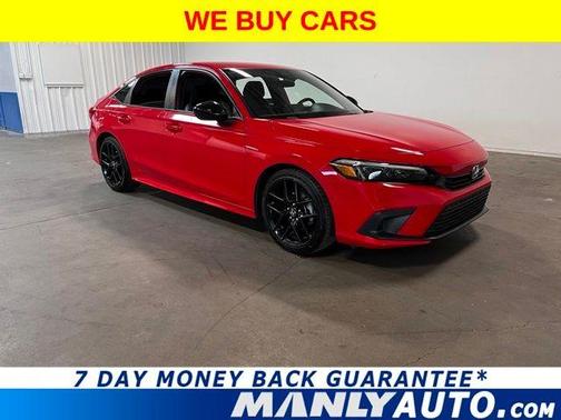 Red 2024 Honda Civic Sport