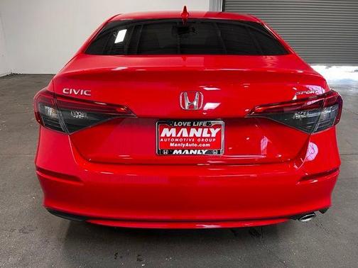 Red 2024 Honda Civic Sport
