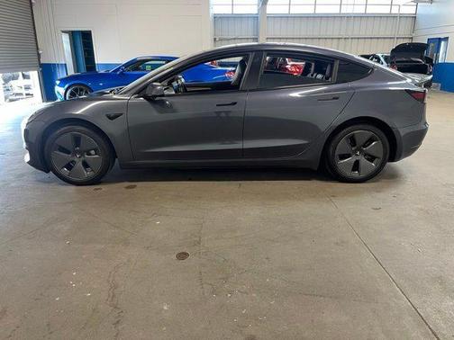 Gray 2021 Tesla Model 3 Long Range