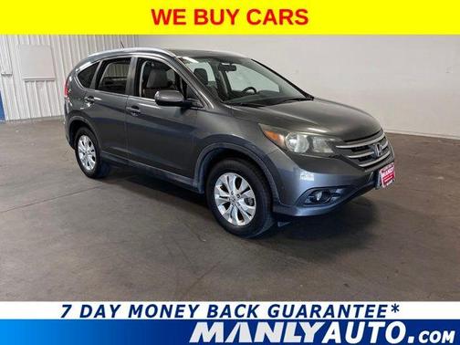 Gray 2013 Honda CR-V EX-L