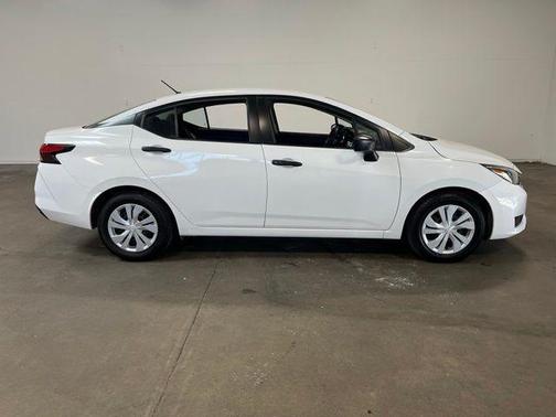 Cloud White 2025 Nissan Versa S