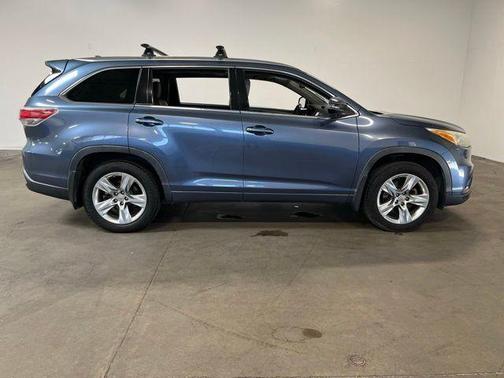 Shoreline Mist 2015 Toyota Highlander Limited Platinum