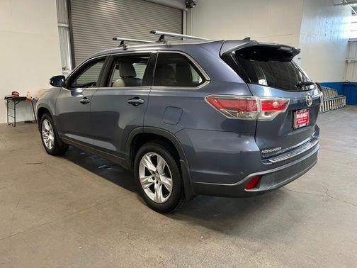 Shoreline Mist 2015 Toyota Highlander Limited Platinum