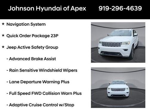 2017 Jeep Grand Cherokee Overland