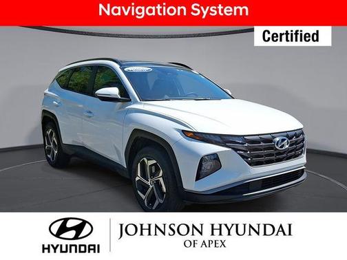 White Pearl 2024 Hyundai TUCSON Hybrid SEL Convenience