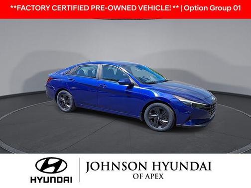 Intense Blue 2022 Hyundai ELANTRA SEL