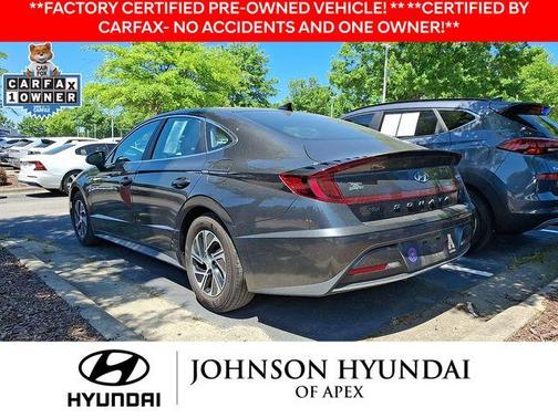 Portofino Gray 2023 Hyundai SONATA Hybrid Blue
