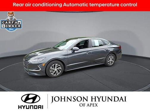 Portofino Gray 2023 Hyundai SONATA Hybrid Blue