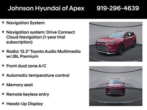 2024 Toyota Grand Highlander Hybrid MAX Platinum