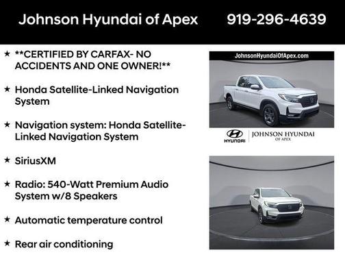 Platinum White Pearl 2023 Honda Ridgeline RTL-E
