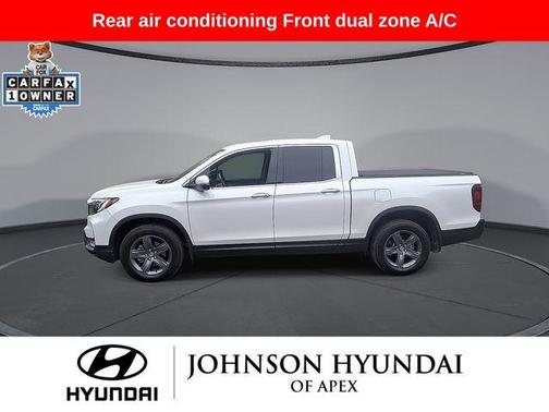 Platinum White Pearl 2023 Honda Ridgeline RTL-E