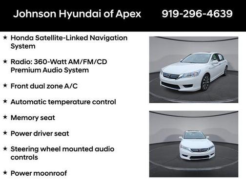 2015 Honda Accord Hybrid Touring