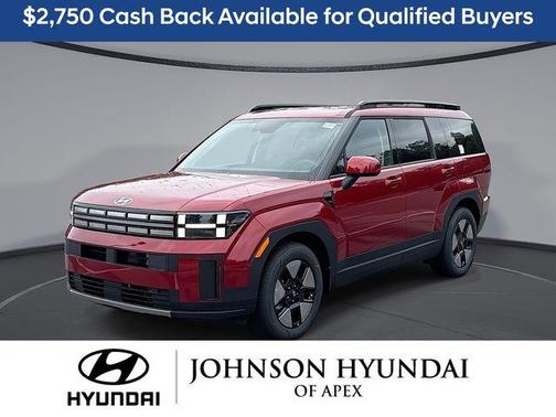 Red 2026 Hyundai SANTA FE HEV SEL