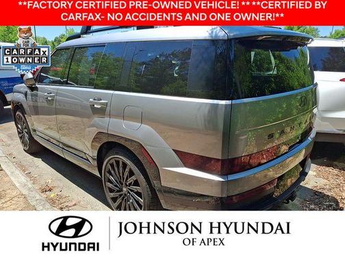 Shimmering Silver Pearl 2024 Hyundai SANTA FE Calligraphy